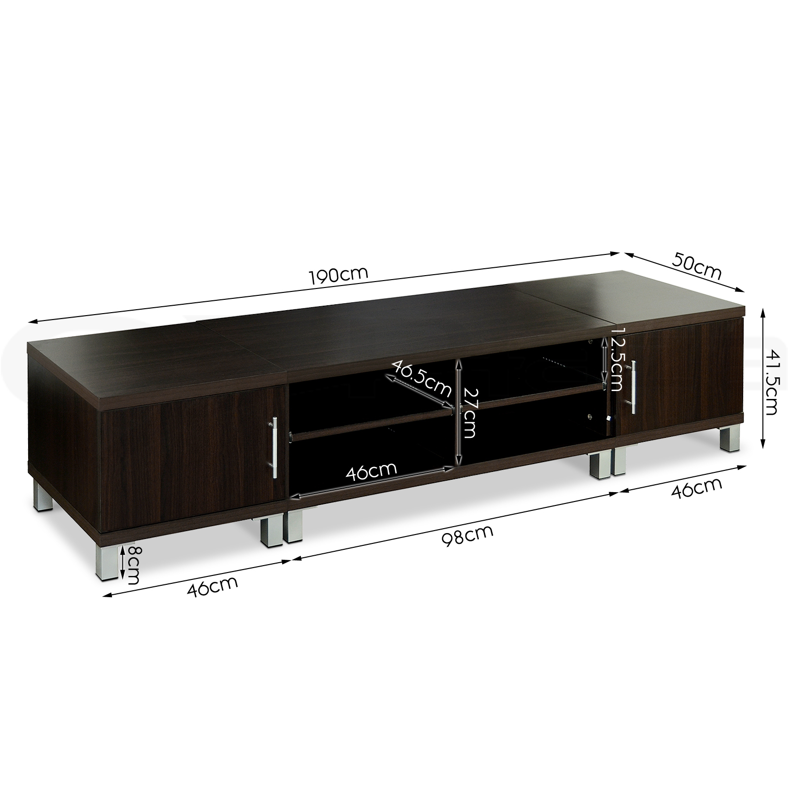 Artiss TV Stand Entertainment Unit Cabinet Lowline Storage Drawer ...