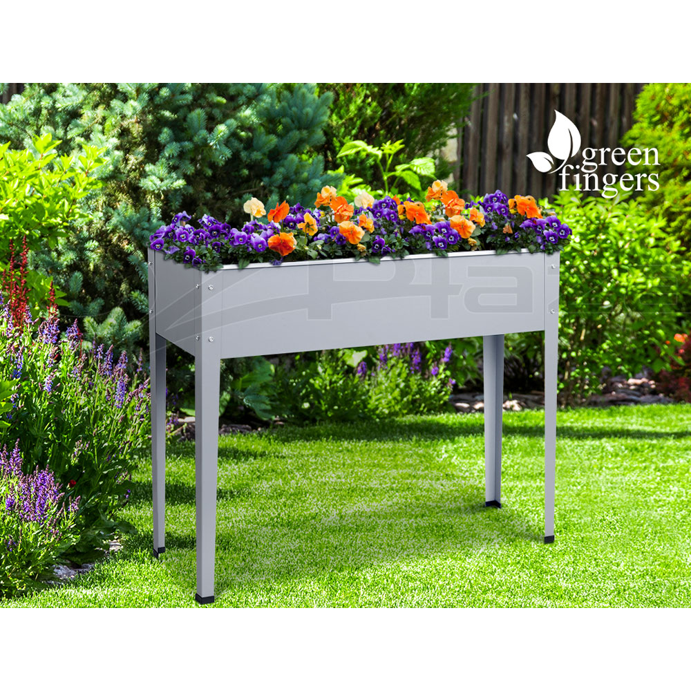 Greenfingers Garden Bed 7 Sizes Galvanised Steel Raised ...