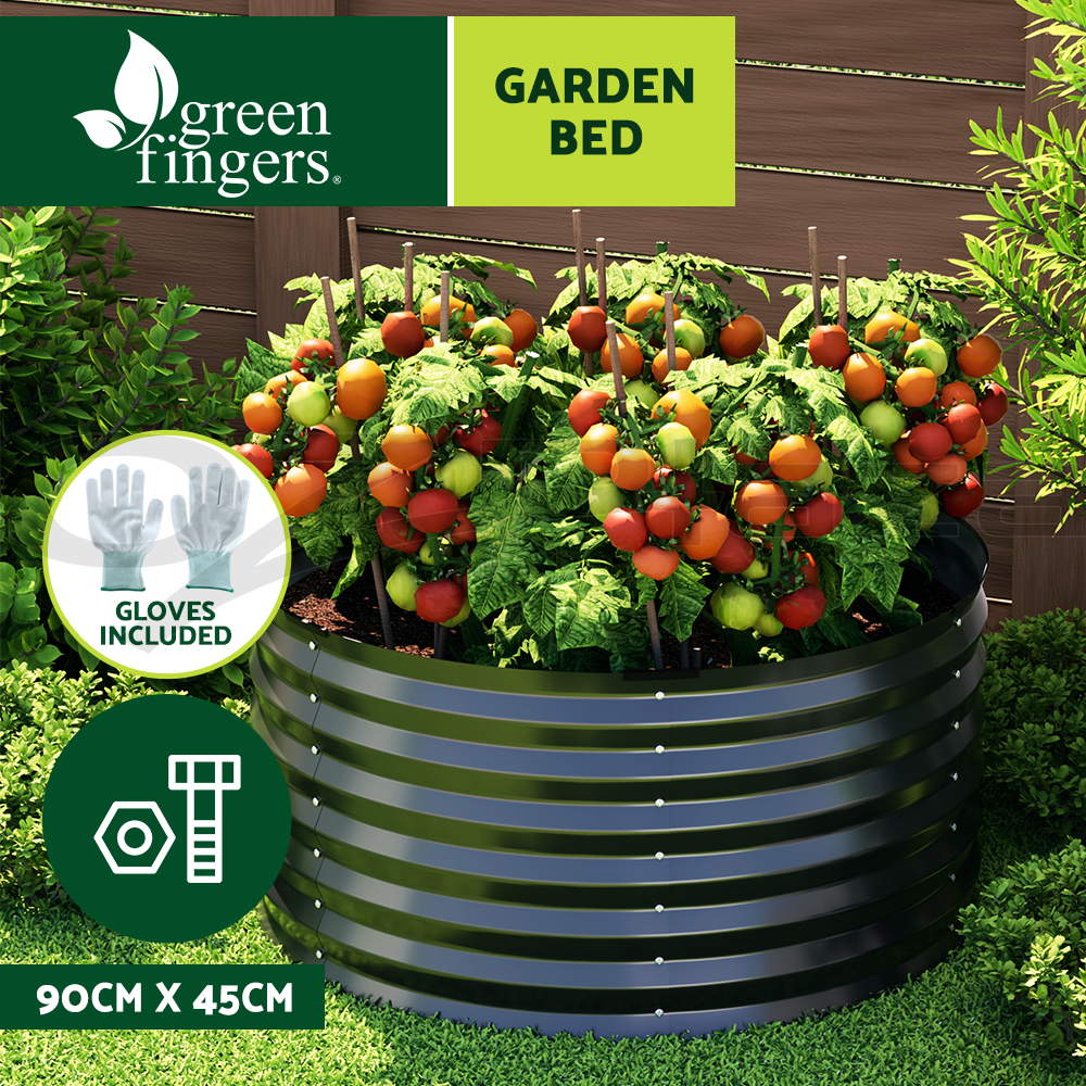 Green Fingers Garden Bed Kit Raised Wooden Planter Box Pot Vegetables Flowers - Picture 54 of 89