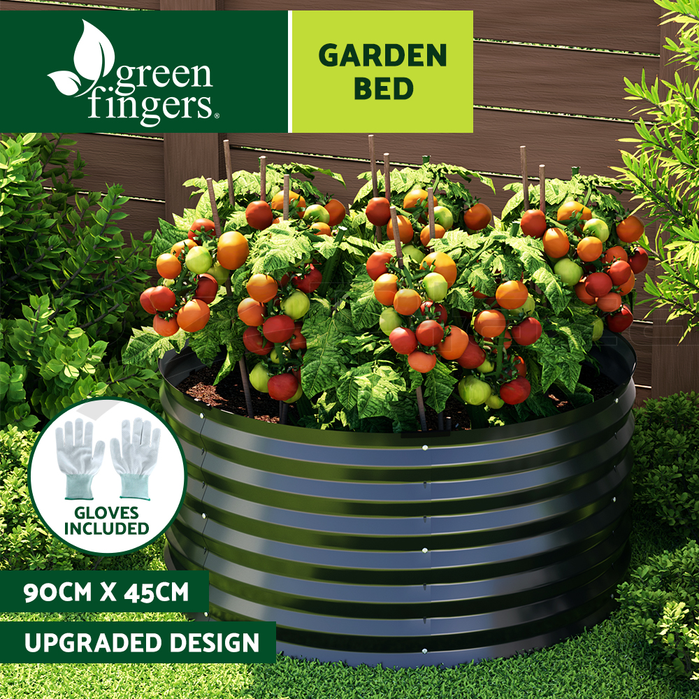 Green Fingers Garden Bed Kit Raised Wooden Planter Box Pot Vegetables Flowers - Picture 50 of 89