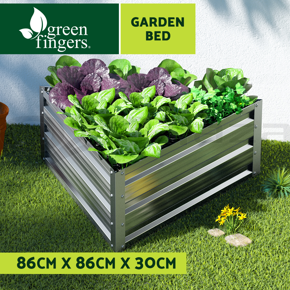 Green Fingers Garden Bed Kit Raised Wooden Planter Box Pot Vegetables Flowers - Picture 58 of 89
