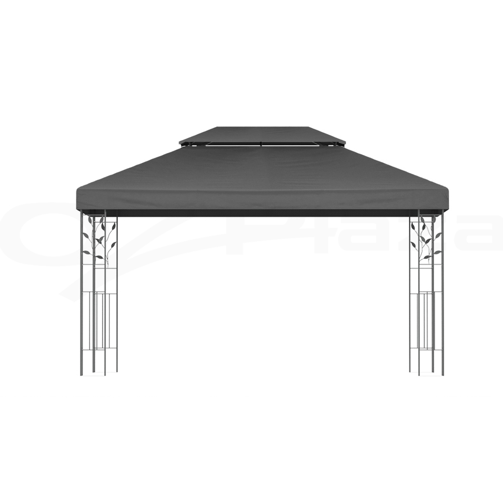 Instahut Gazebo 3x3 4x3 Marquee Outdoor Party Wedding Gazebos Tent Iron Art - Picture 21 of 44