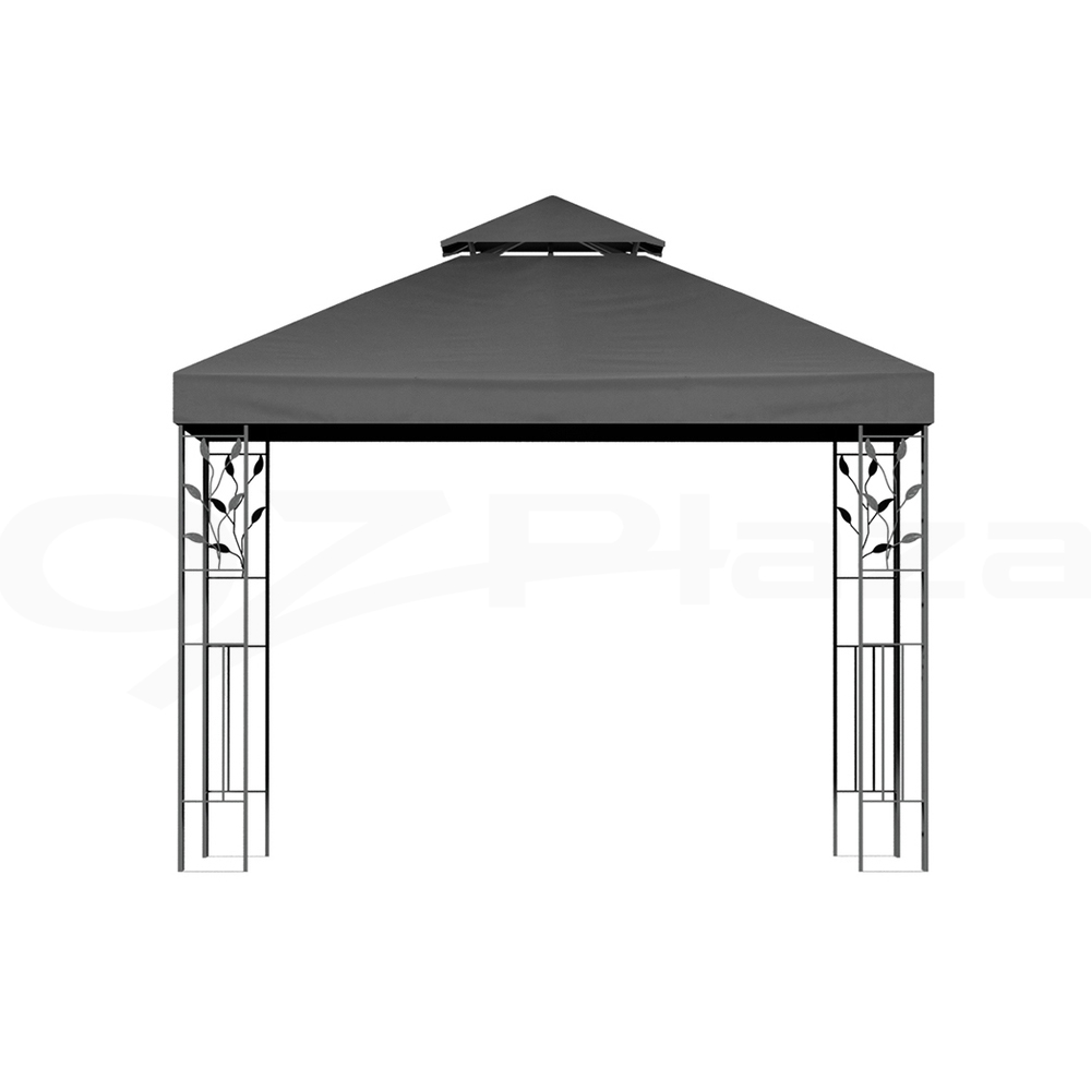 Instahut Gazebo 3x3 4x3 Marquee Outdoor Party Wedding Gazebos Tent Iron Art - Picture 13 of 44