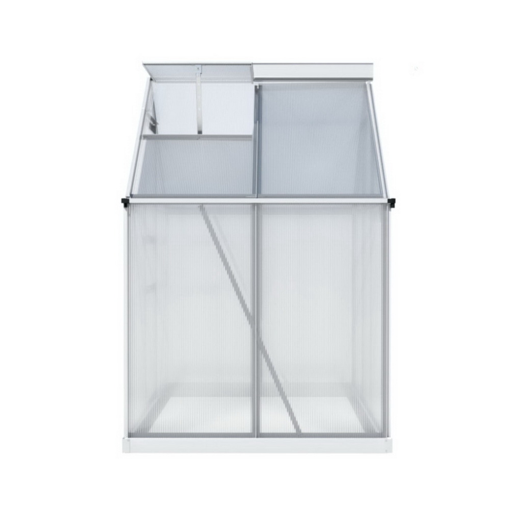 Green Fingers Greenhouse Aluminium Green House Polycarbonate Storage Garden - Picture 15 of 131