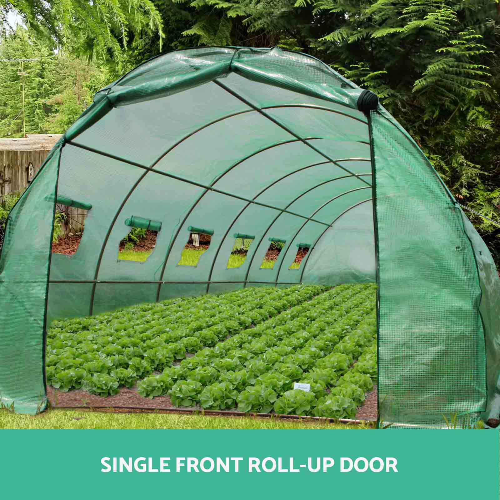 Greenfingers Greenhouse Tunnel Garden Green House Storage Greenhouses