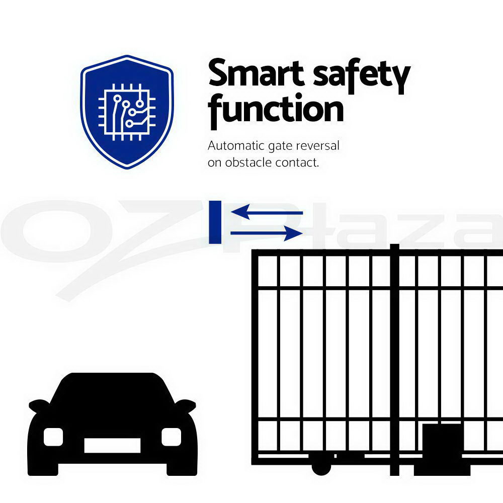 LockMaster Sliding Gate Opener 1000KG Electric Motor Automatic Keypad