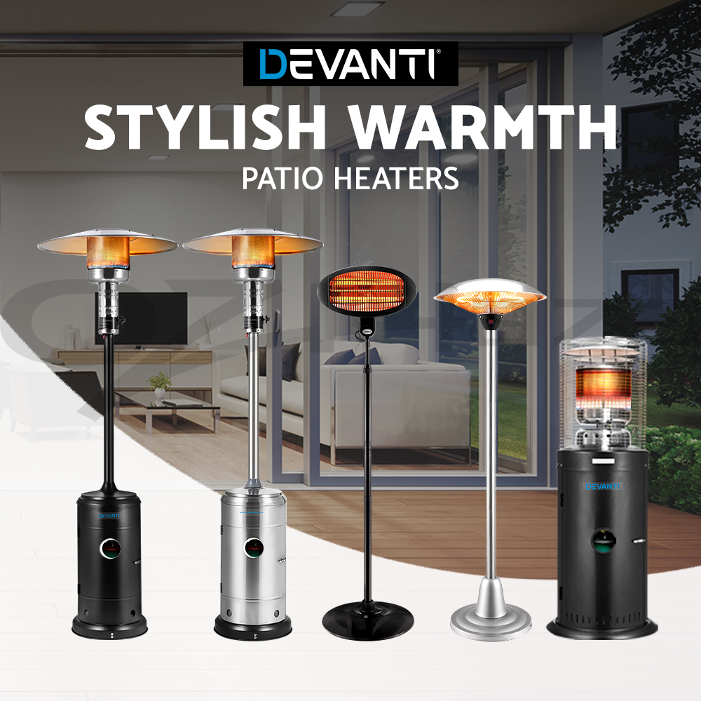 Devanti Outdoor Gas Patio Heater Portable Propane Ne Lpg Heating Image Is Loading Devanti Outdoor Gas Patio Heater Portable Propane Ne