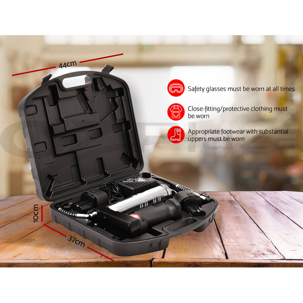 Giantz Grease Gun Cordless Battery Electric Rechargeable Industrial 12V 20V - Picture 19 of 32