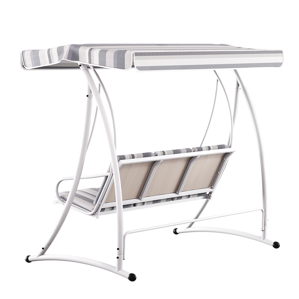 Gardeon Outdoor Swing Chair Garden Bench Furniture Canopy 3 Seater - Picture 12 of 23