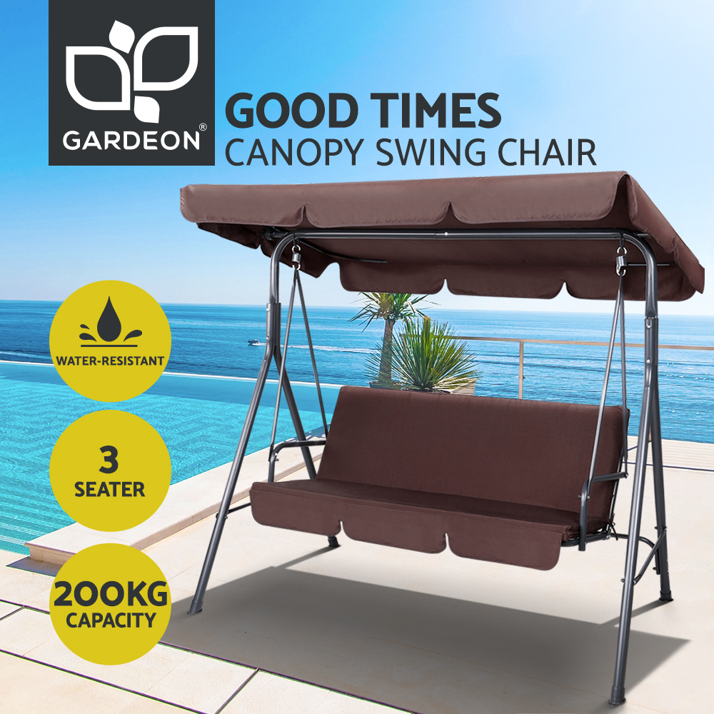 Gardeon Swing Chair Hammock Outdoor Furniture Patio Garden Canopy Bench Seat - Picture 30 of 74