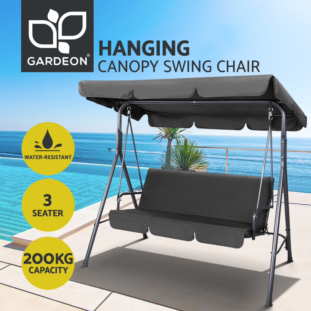 Gardeon Swing Chair Hammock Outdoor Furniture Patio Garden Canopy Bench Seat - Picture 20 of 74