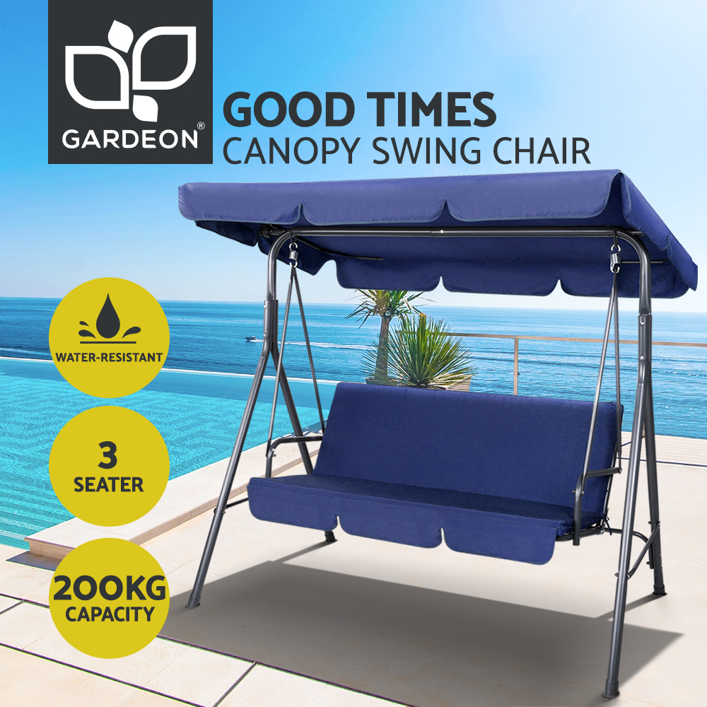 Gardeon Swing Chair Hammock Outdoor Furniture Patio Garden Canopy Bench Seat - Picture 58 of 74