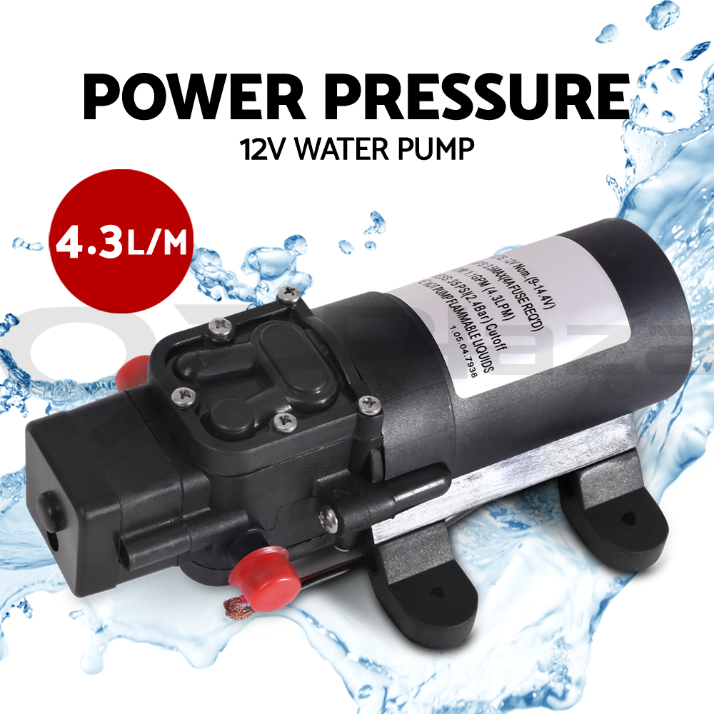 Portable 12v Water Pressure Shower Pump Caravan Camping Boat Car Image Is Loading Portable 12v Water Pressure Shower Pump Caravan Camping