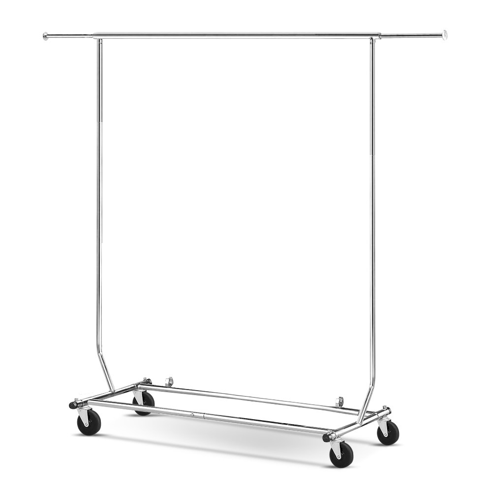 Artiss Clothes Coat Garment Rack Stand Rolling Hanger Airer Portable Adjustable - Picture 32 of 32