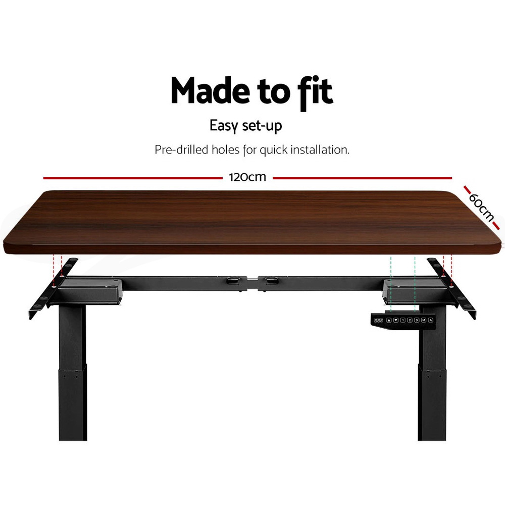 Artiss Standing Desk Electric Height Adjustable Sit Stand Office