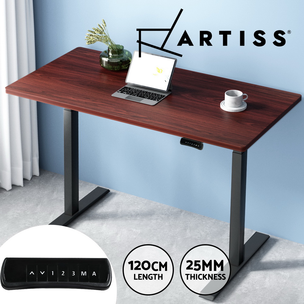 Artiss Sit Stand Desks Electric Standing Desk Dual Motor Height Adjustable - Picture 40 of 179
