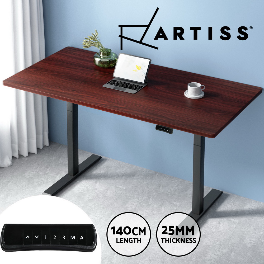 Artiss Sit Stand Desks Electric Standing Desk Dual Motor Height Adjustable - Picture 80 of 179