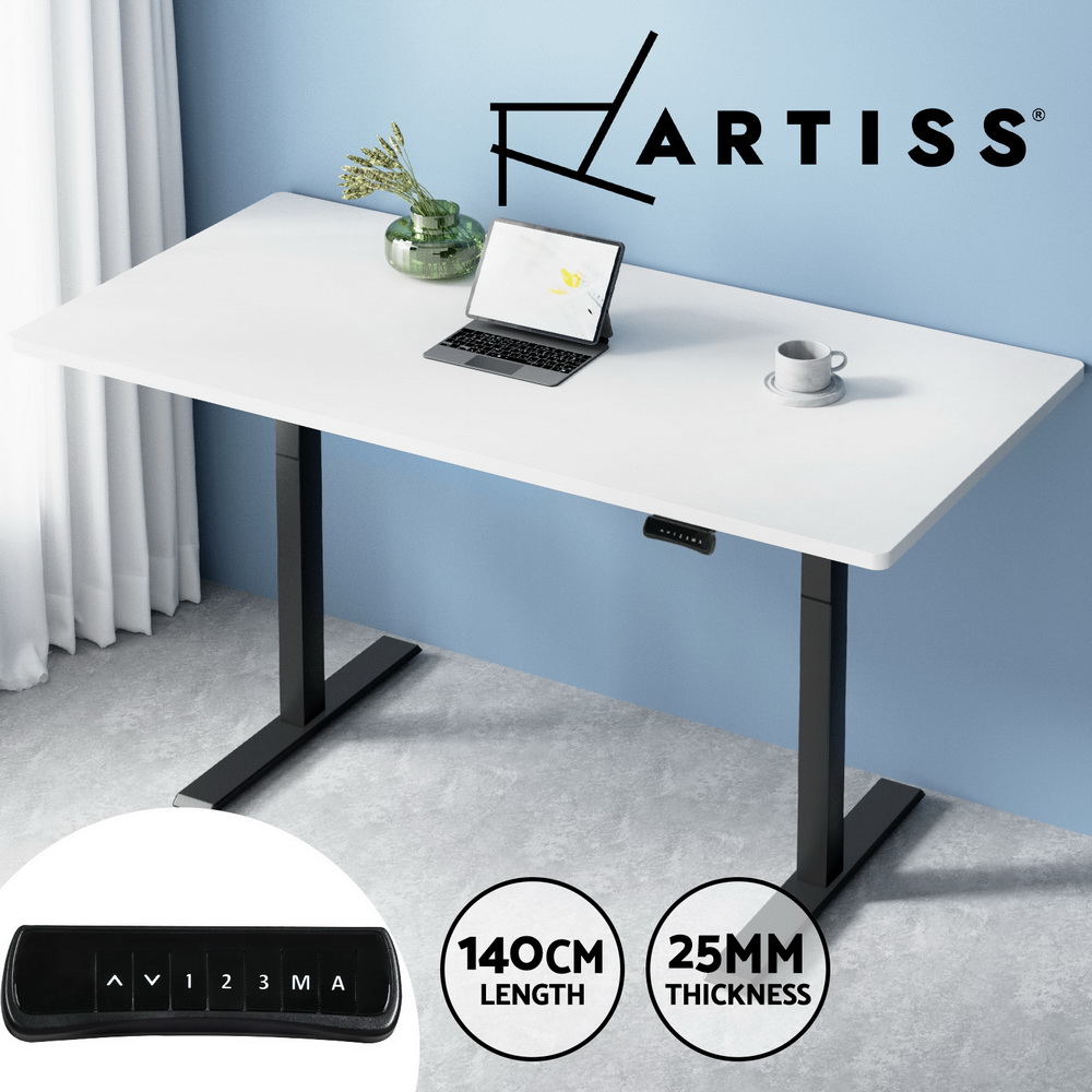 Artiss Sit Stand Desks Electric Standing Desk Dual Motor Height Adjustable - Picture 88 of 179