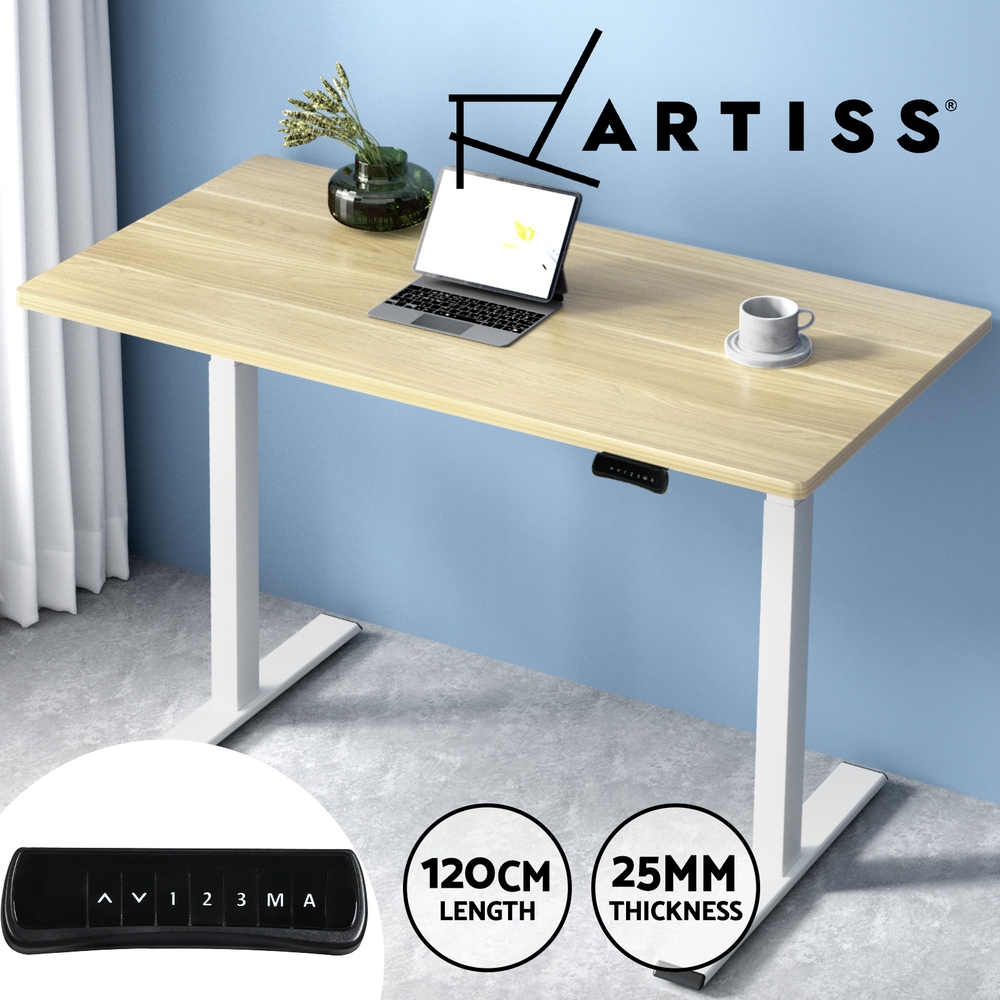 Artiss Sit Stand Desks Electric Standing Desk Dual Motor Height Adjustable - Picture 108 of 179