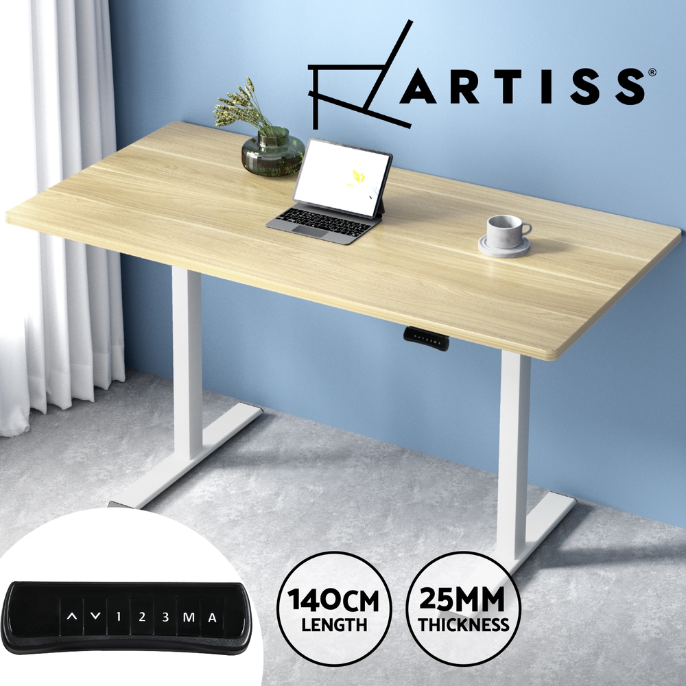 Artiss Sit Stand Desks Electric Standing Desk Dual Motor Height Adjustable - Picture 148 of 179