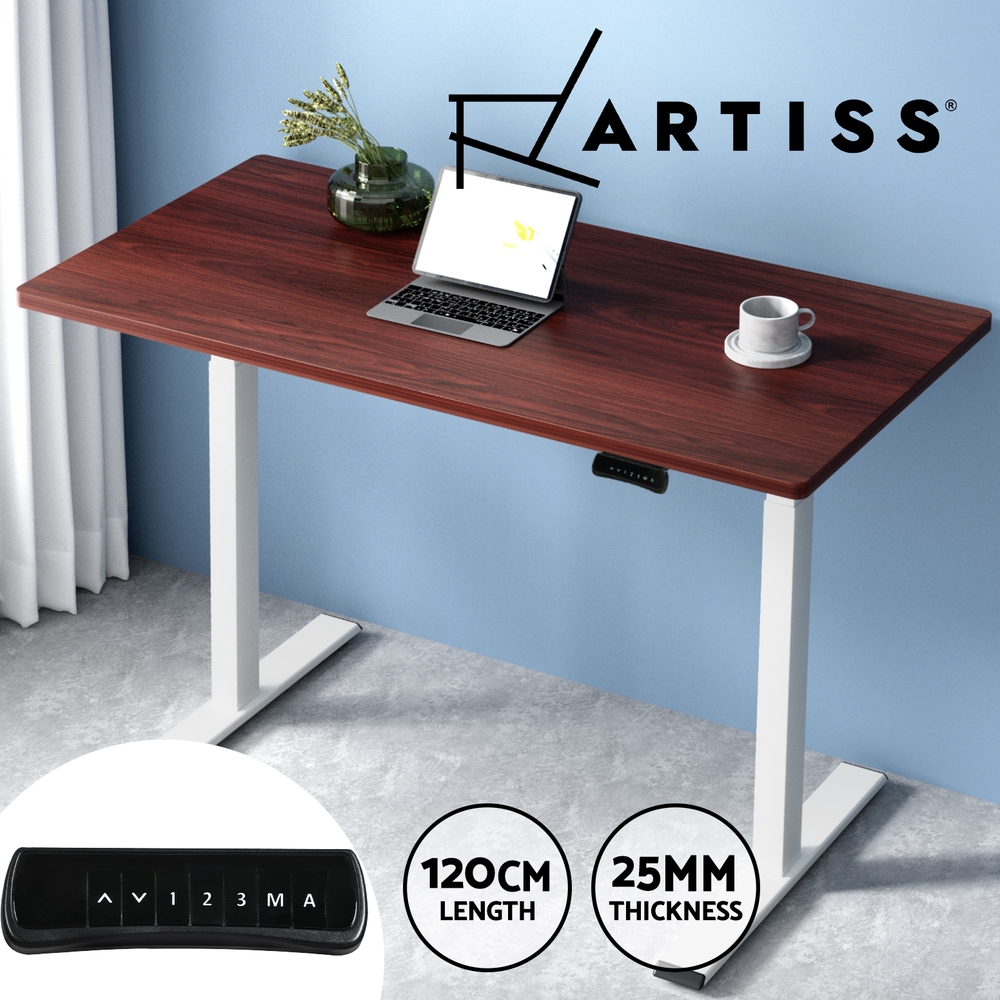 Artiss Sit Stand Desks Electric Standing Desk Dual Motor Height Adjustable - Picture 124 of 179