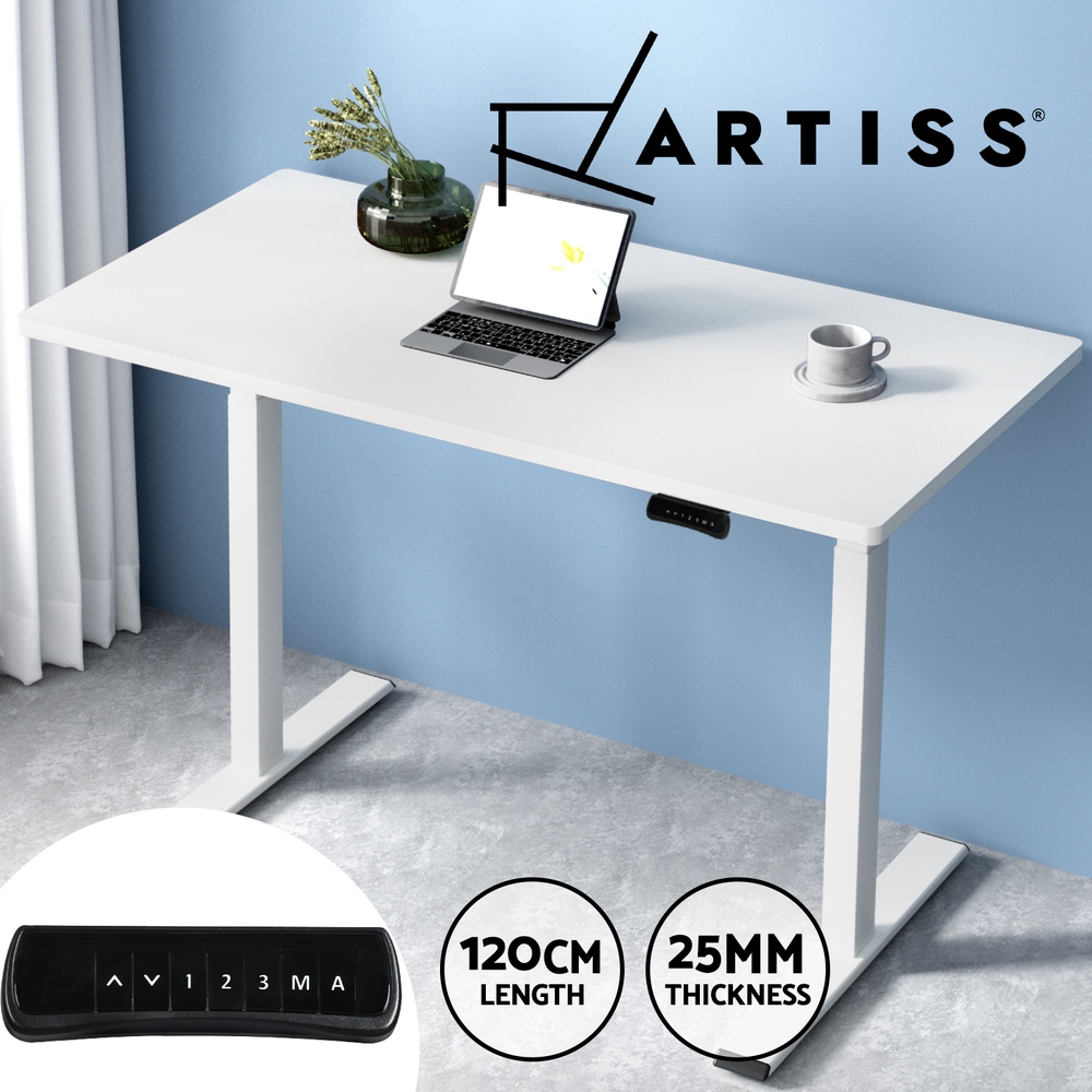 Artiss Sit Stand Desks Electric Standing Desk Dual Motor Height Adjustable - Picture 132 of 179