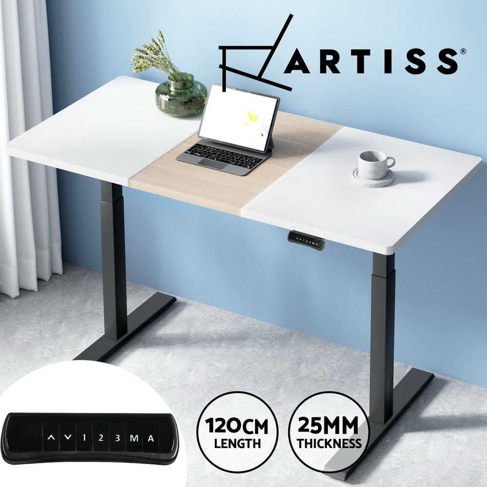 Artiss Sit Stand Desks Electric Standing Desk Dual Motor Height Adjustable - Picture 9 of 179