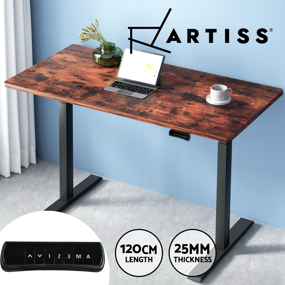 Artiss Sit Stand Desks Electric Standing Desk Dual Motor Height Adjustable - Picture 32 of 179