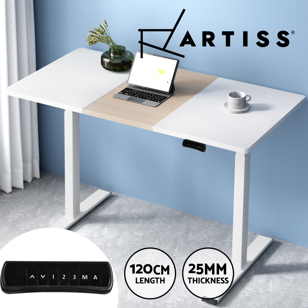 Artiss Sit Stand Desks Electric Standing Desk Dual Motor Height Adjustable - Picture 11 of 179