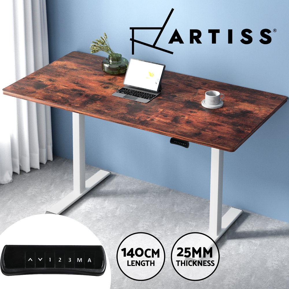 Artiss Sit Stand Desks Electric Standing Desk Dual Motor Height Adjustable - Picture 156 of 179