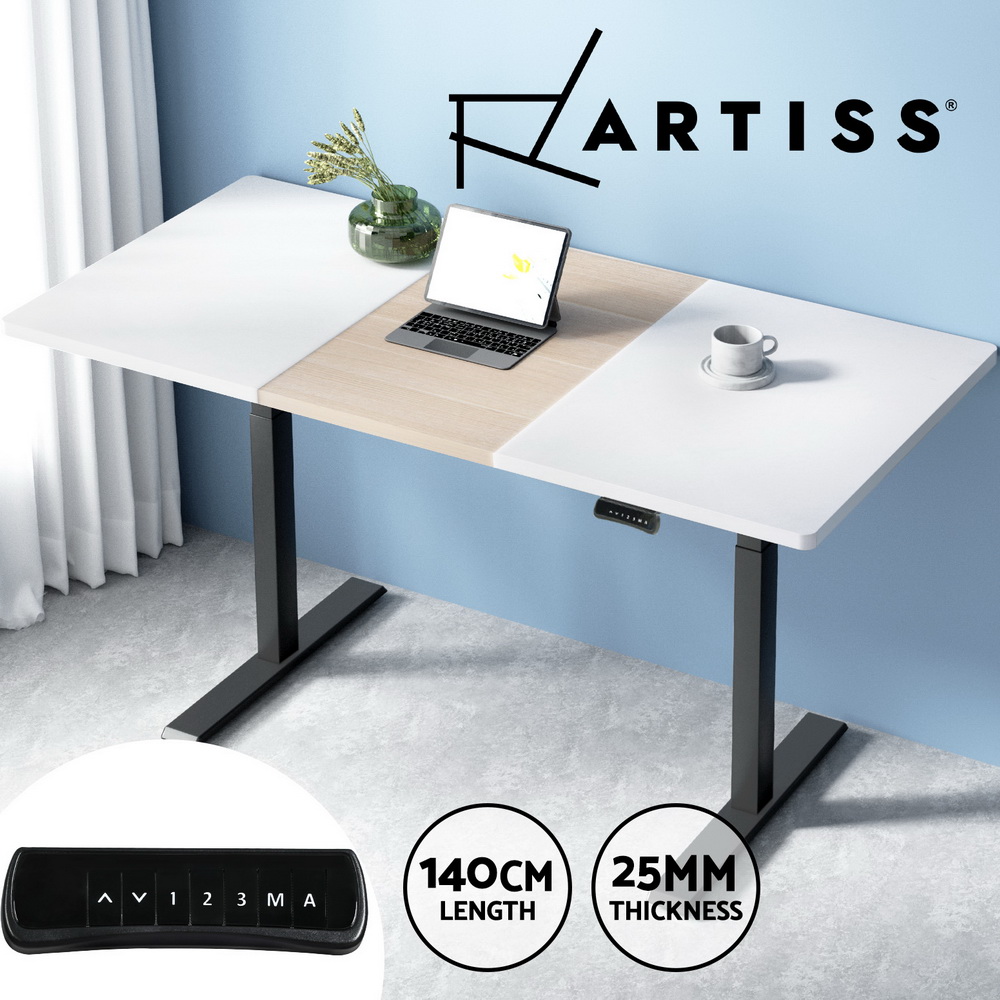 Artiss Sit Stand Desks Electric Standing Desk Dual Motor Height Adjustable - Picture 13 of 179