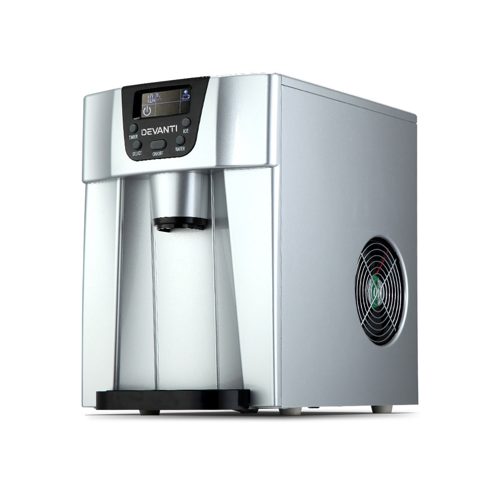Devanti Portable Ice Maker Commercial Machine Water Dispenser Ice Cube