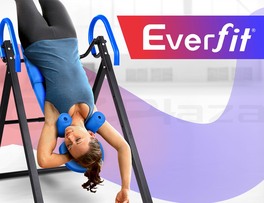 Everfit Inversion Table Gravity Exercise Bench Inverter Machine Home