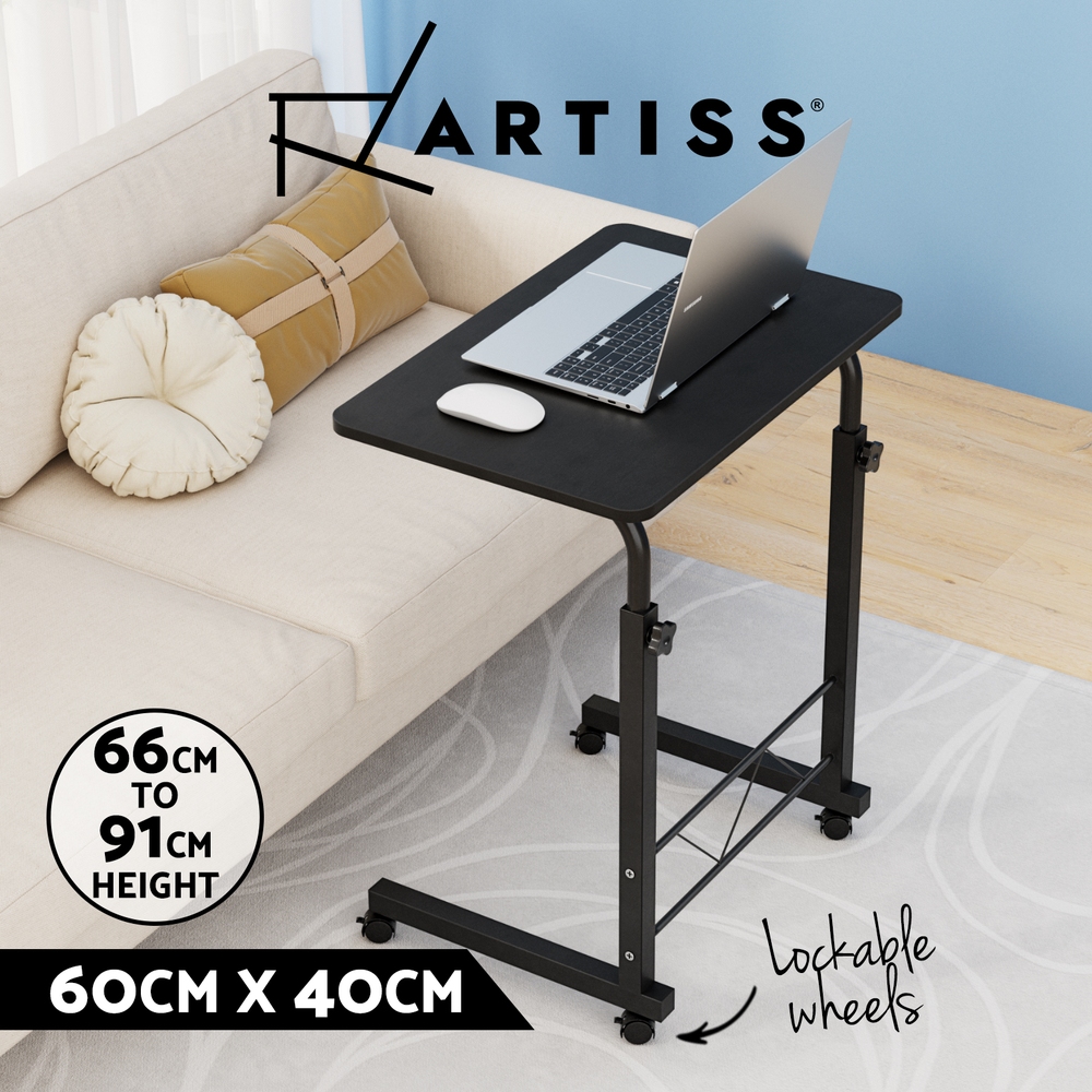 Artiss Mobile Laptop Desk Table Adjustable Laptop Stand Desks Bed Computer Study - Picture 9 of 40