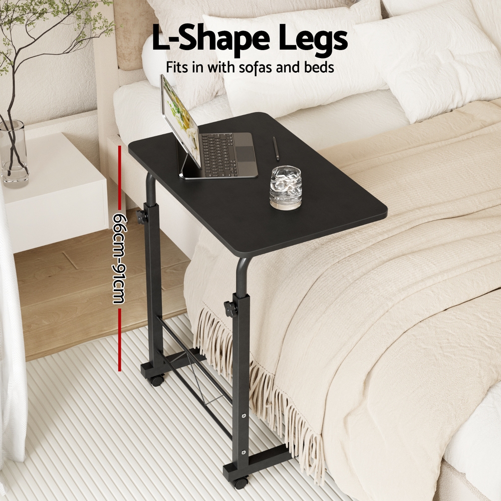 Artiss Mobile Laptop Desk Table Adjustable Laptop Stand Desks Bed Computer Study - Picture 13 of 40