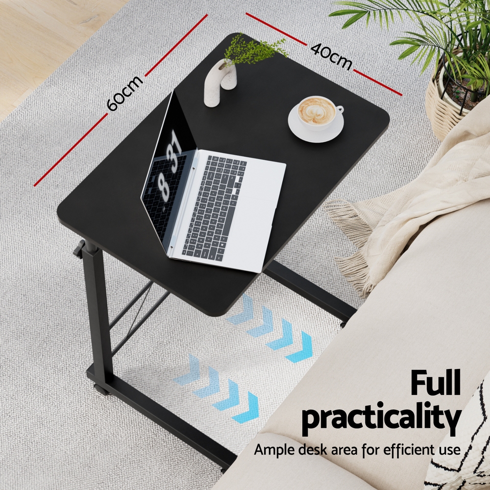 Artiss Mobile Laptop Desk Table Adjustable Laptop Stand Desks Bed Computer Study - Picture 14 of 40