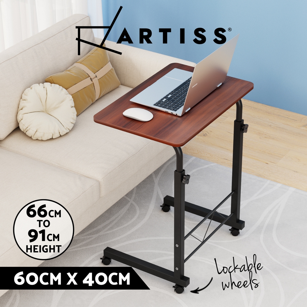 Artiss Mobile Laptop Desk Table Adjustable Laptop Stand Desks Bed Computer Study - Picture 17 of 40