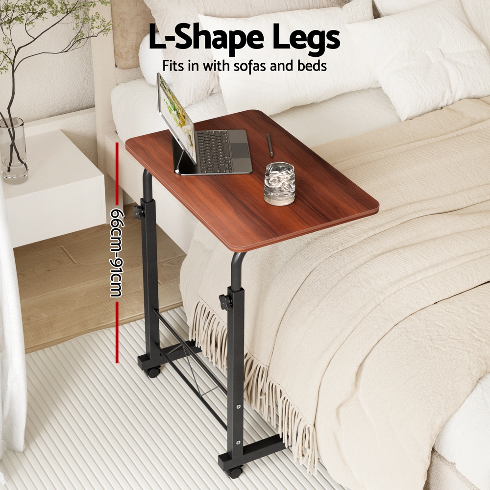 Artiss Mobile Laptop Desk Table Adjustable Laptop Stand Desks Bed Computer Study - Picture 21 of 40