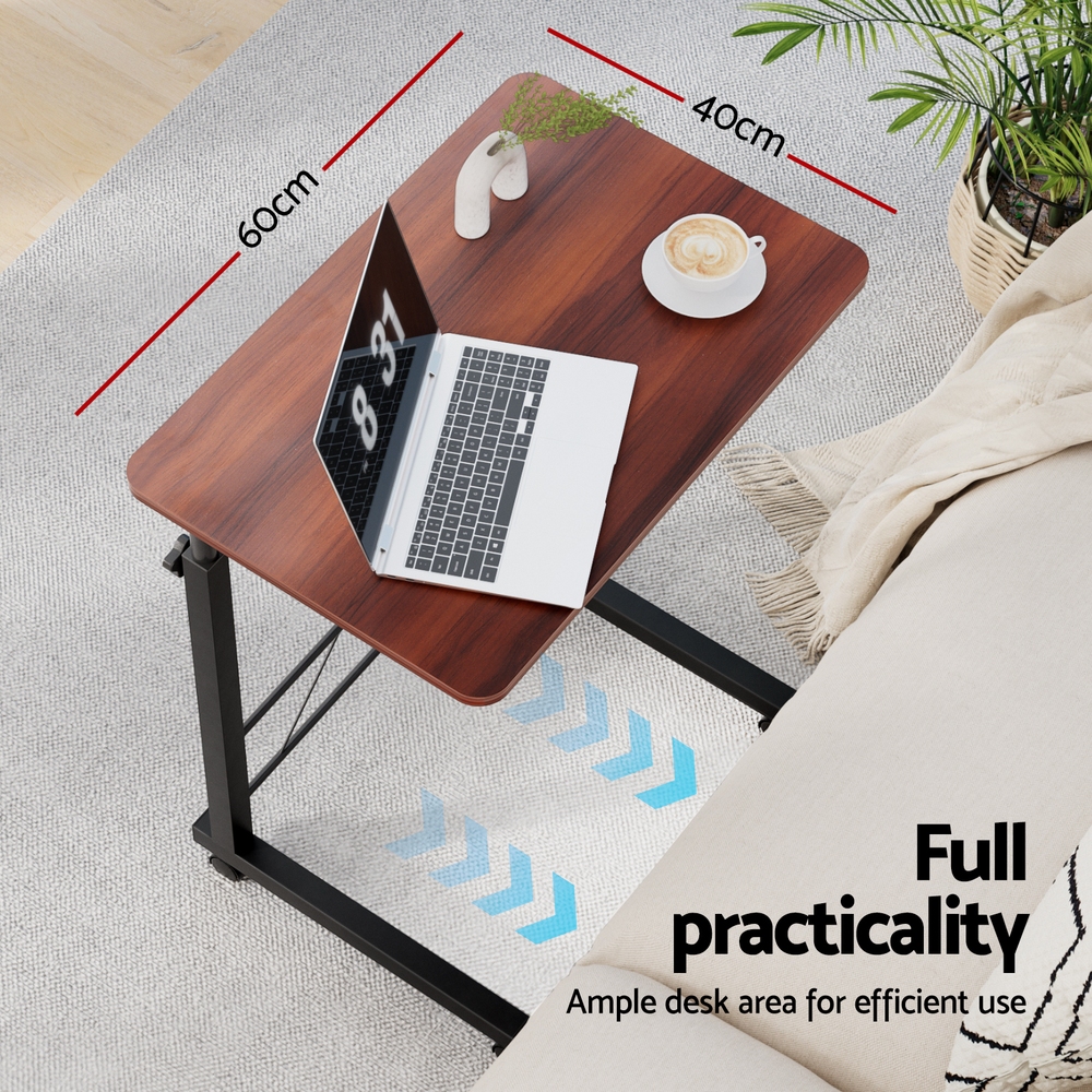 Artiss Mobile Laptop Desk Table Adjustable Laptop Stand Desks Bed Computer Study - Picture 22 of 40