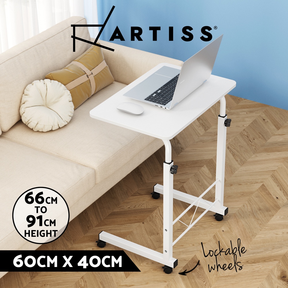 Artiss Mobile Laptop Desk Table Adjustable Laptop Stand Desks Bed Computer Study - Picture 33 of 40
