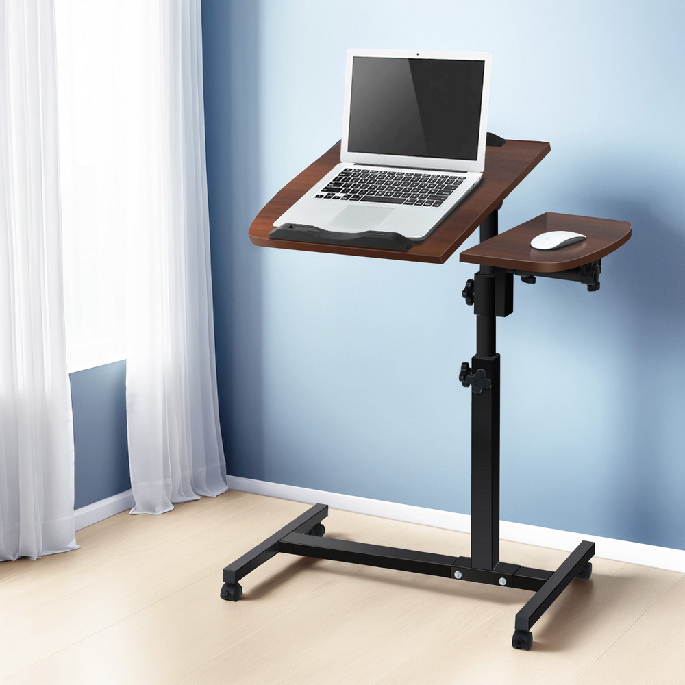 Artiss Laptop Desk Portable Mobile Computer Table Stand Adjustable Bed Study - Picture 24 of 32