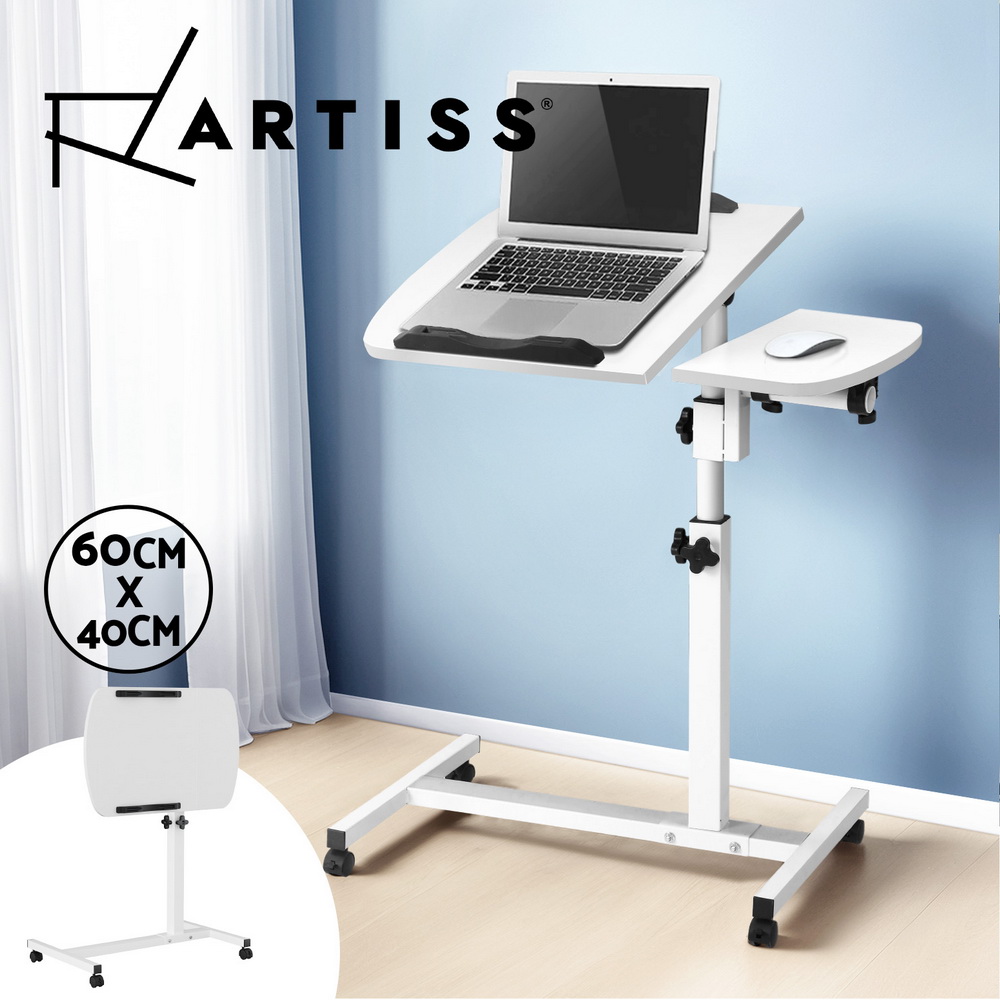 Artiss Laptop Desk Portable Mobile Computer Table Stand Adjustable Bed Study - Picture 25 of 32