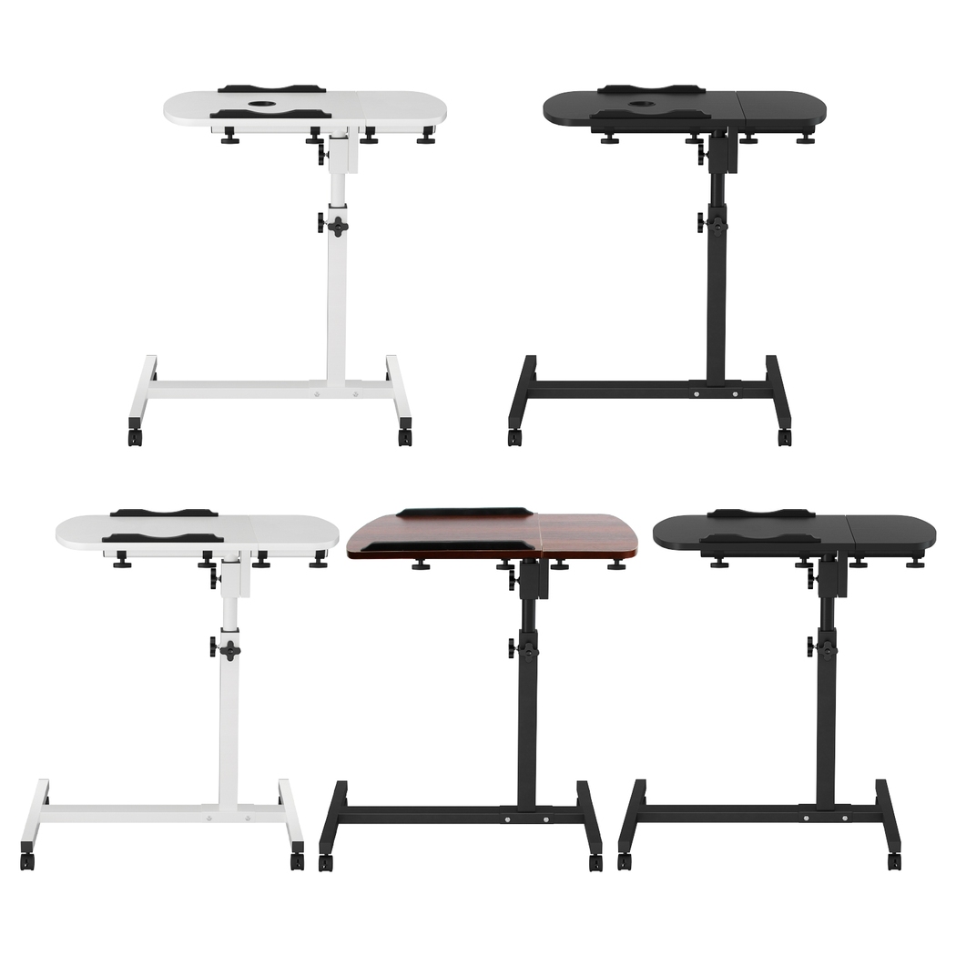 Mobile Laptop Desk Adjustable Notebook Computer iPad PC Stand Bedside