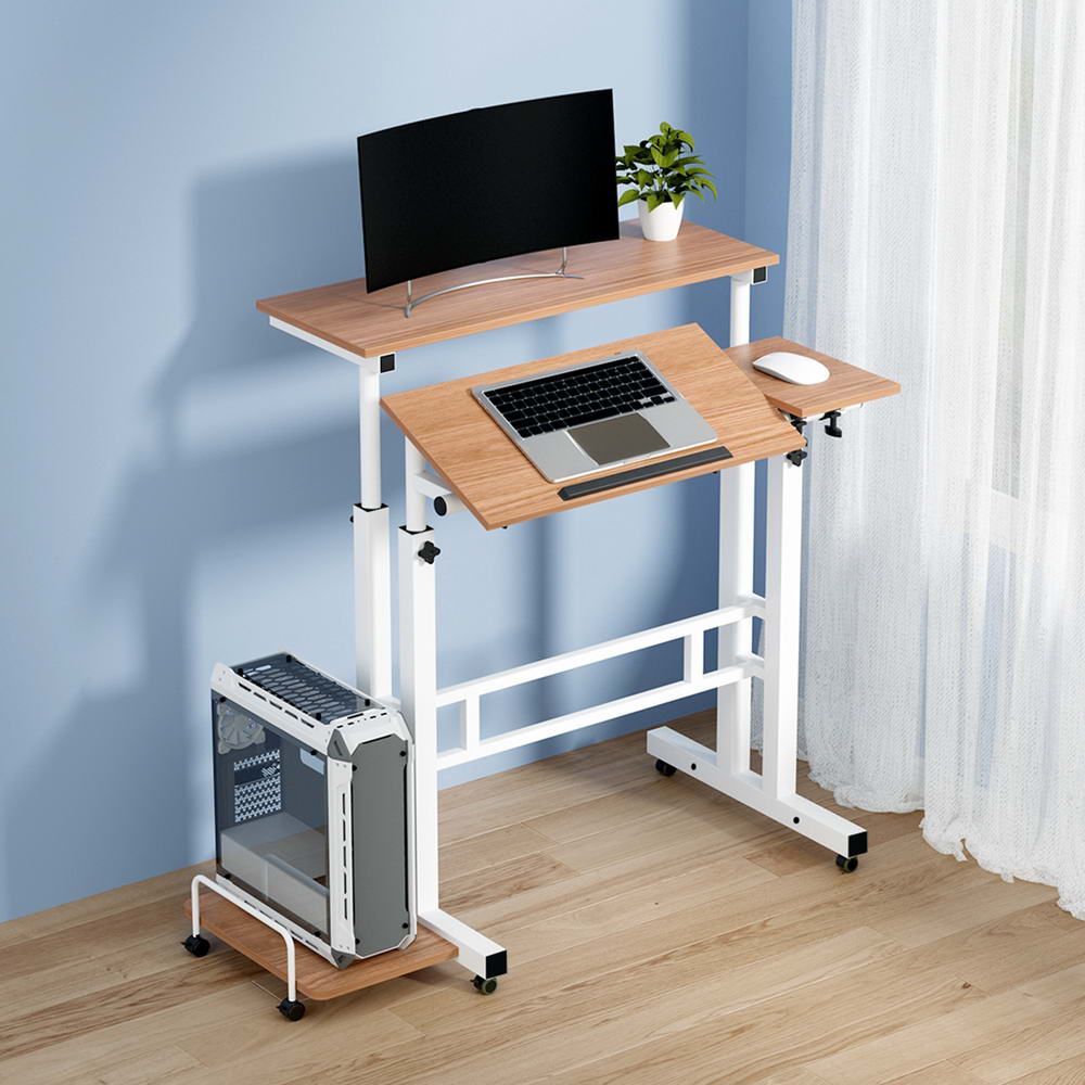Artiss Laptop Desk Portable Mobile Bed Computer Table Stand Adjustable iPad - Picture 24 of 24