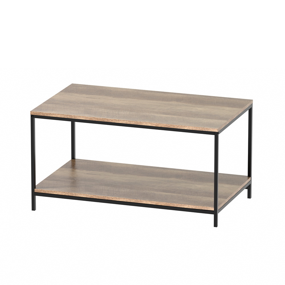 Artiss Coffee Table Side Tables Set of 2 Nesting Table Wooden Top Rustic Vintage - Picture 12 of 18