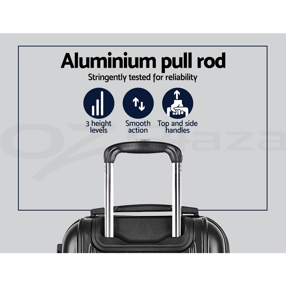 Wanderlite Suitcases Luggage Set 20" 24" 28"Carry On Trolley TSA Travel Bag - Picture 17 of 55