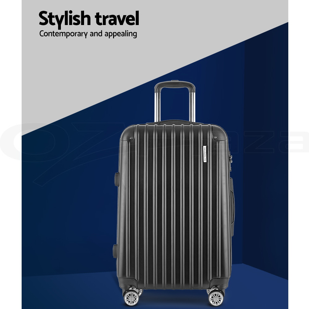 Wanderlite Suitcases Luggage Set 20" 24" 28"Carry On Trolley TSA Travel Bag - Picture 35 of 55