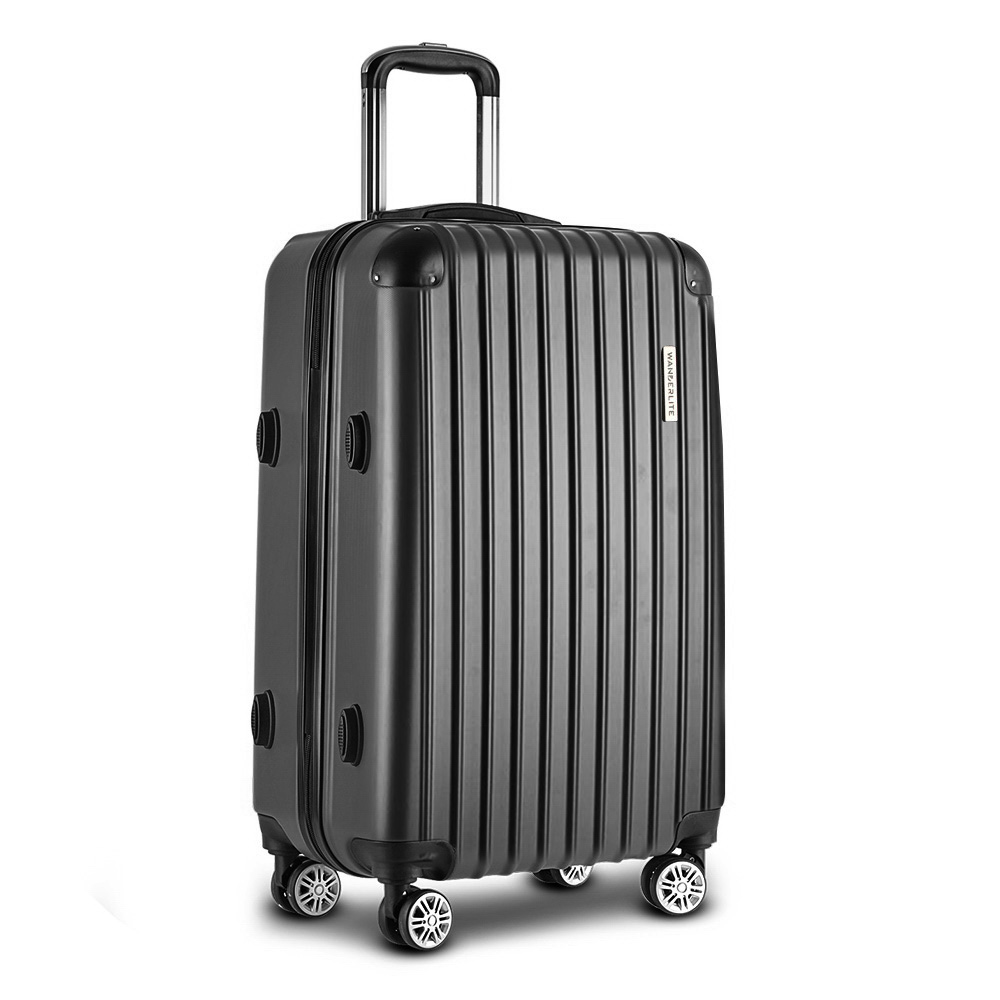 Wanderlite Suitcases Luggage Set 20" 24" 28"Carry On Trolley TSA Travel Bag - Picture 44 of 55