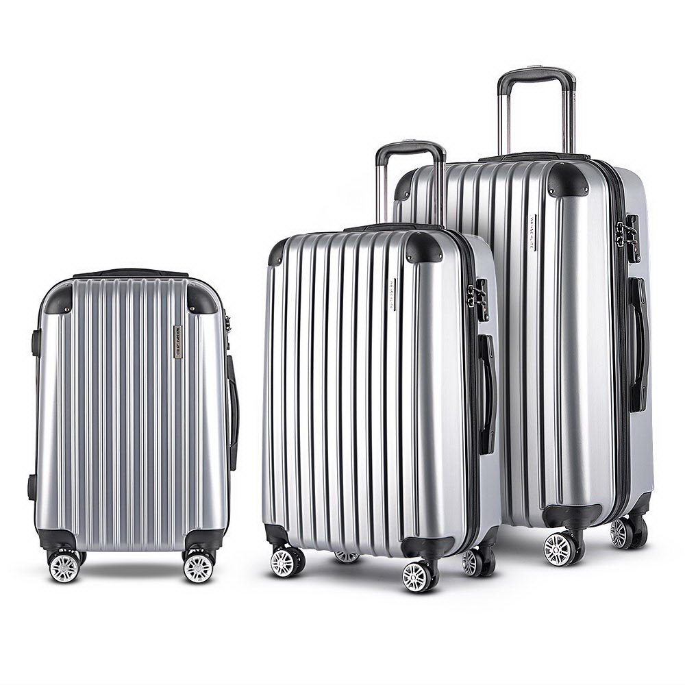 Wanderlite Luggage Set Suitcase Sets 1/2/3pc Carry On TSA Hard Case Lightweight - Picture 47 of 103