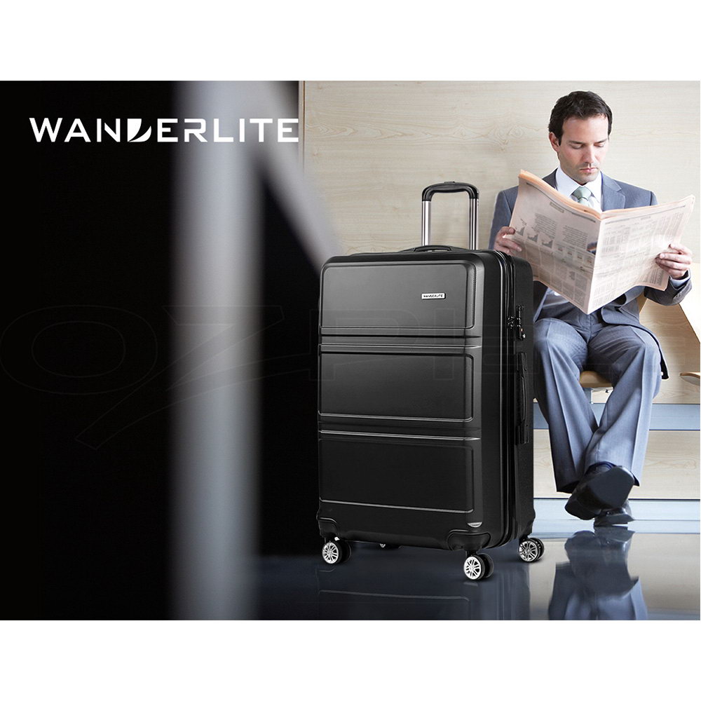 Wanderlite Luggage Set Suitcase Sets 1/2/3pc Carry On TSA Hard Case Lightweight - Picture 23 of 103